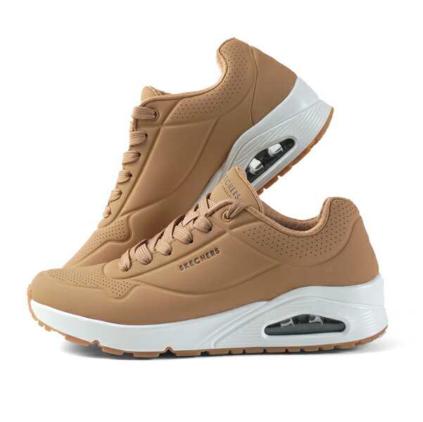 スケッチャーズ SKECHERS UNO STAND ON AIR 52458 TAN ウノ スタンド