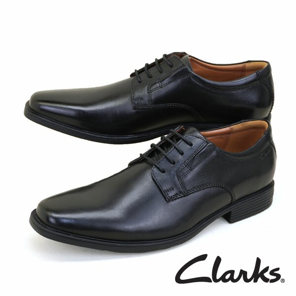 クラークス Clarks Tilden Plain ティルデン プレーン 26110350 ビジネスシューズ レースアップ 本革 黒 冠婚葬祭 メンズ 送料無料 シン