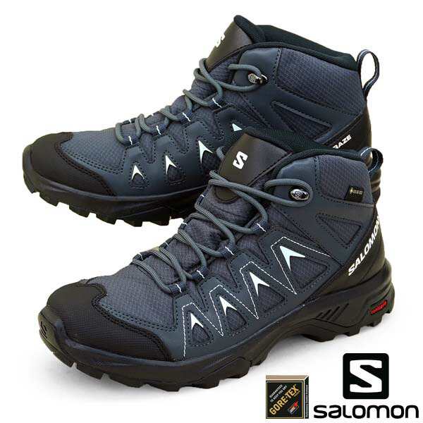 サロモン SALOMON X BRAZE MID GTX W 471811 ゴアテックス 防水/透湿 