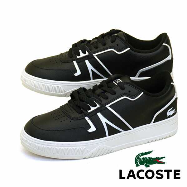 ラコステ LACOSTE L001 123 7 SMA 45SMA0126-312 黒白 厚底 ボリューム