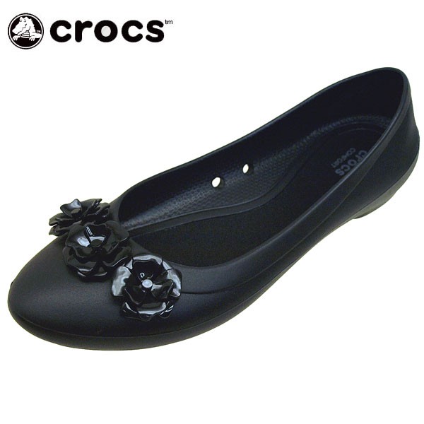 crocs lina flower flat