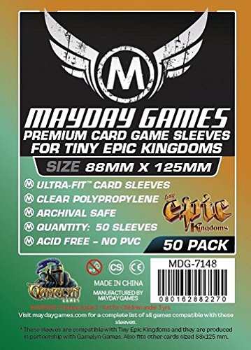 Mdg 7148 カードスリーブ mmx125mm Premium Custom Tiny Epic Kingdoms Sleeves Pack Of 50 新品 ボードゲーム の通販はau Pay マーケット ゲーム ホビー ケンビル