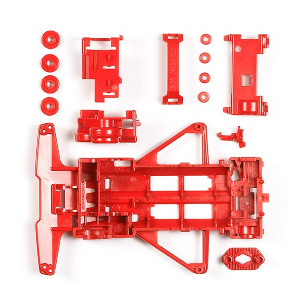 ミニ四駆 Fm強化シャーシ レッド 新品 グレードアップパーツ 改造の通販はau Pay マーケット ゲーム ホビー ケンビル