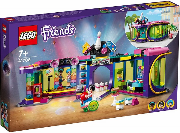 5702017155098:レゴ フレンズ ローラーディスコ・アーケード 41708【新品】 LEGO Friends　知育玩具
