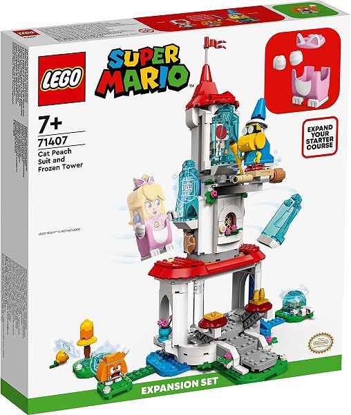 5702017155272:レゴ スーパーマリオ ネコピーチ パワーアップ と こおったとう チャレンジ 71407【新品】 LEGO Super Mario 知育玩具