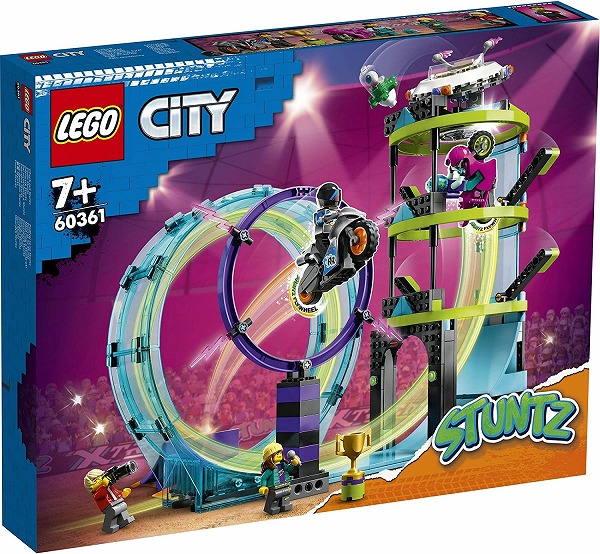 5702017416229:レゴ シティ 究極のスタントチャレンジ 60361【新品】 LEGO　知育玩具