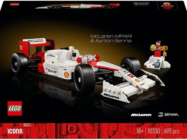 5702017583495:レゴ アイコン マクラーレン MP4/4 ＆アイルトン・セナ F1 10330【新品】 LEGO　知育玩具