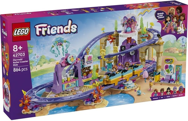 5702018060605:レゴ フレンズ きらきらマーメイドのドリームコースター 42703【新品】 LEGO Friends　知育玩具