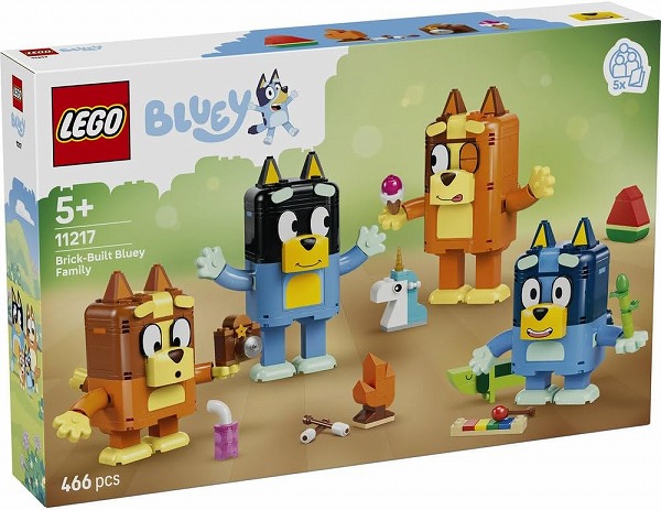 5702018069493:レゴ ブルーイ ブルーイファミリー 11217【新品】 LEGO　知育玩具