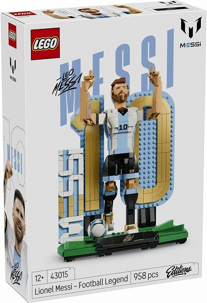 5702018069554:レゴ エディション リオネル・メッシ：サッカーレジェンド 43015【新品】 LEGO　知育玩具