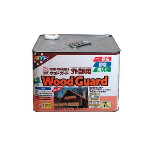 アサヒペン 油性ウッドガード 外部用 7L ウォルナット 11 9,886円
