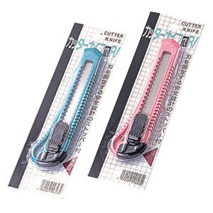 カッターナイフでR 1P 〔まとめ買い12個セット〕 7-84-11 【北海道・沖縄・離島配送不可】