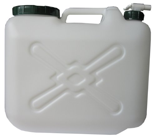 日本製 Japan 北陸土井工業 水缶　MDタンク20L　コック付 〔まとめ買い24個セット〕 【北海道・沖縄・離島配送不可】