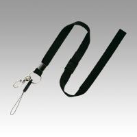 （まとめ買い）オープン工業 吊り下げストラップ 黒 NB-205-BK 00067311 〔10本セット〕の通販は 4,742円