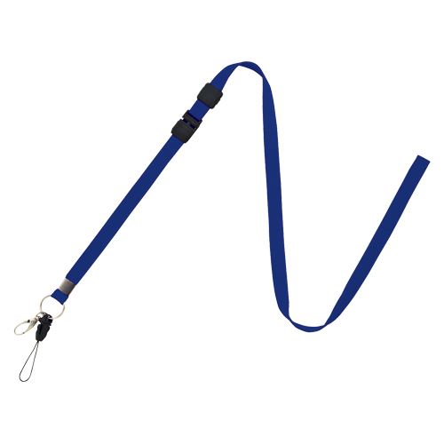 （まとめ買い）オープン工業 ロングストラップ 1本 青 NB-208-BU 00014908 〔10本セット〕 【北海道・沖縄・離島配送不可】