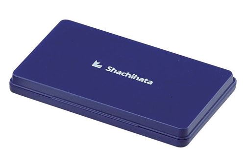（まとめ買い）シャチハタ シャチハタスタンプ台 特大形 藍 HGN-4-B 00067943 〔3個セット〕 【北海道・沖縄・離島配送不可】