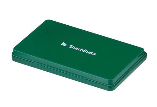 （まとめ買い）シャチハタ シャチハタスタンプ台 特大形 緑 HGN-4-G 00067944 〔3個セット〕 【北海道・沖縄・離島配送不可】