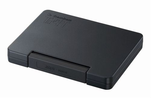 （まとめ買い）シャチハタ TATスタンプ台N 金属用 大 黒 ATMN-3-K 00071592 〔3個セット〕 【北海道・沖縄・離島配送不可】
