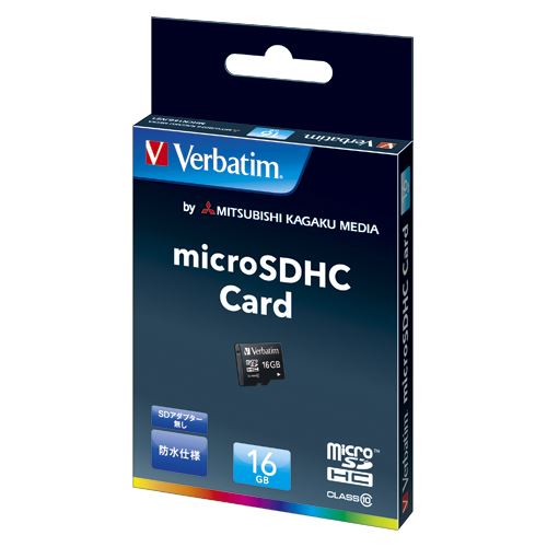（まとめ買い）三菱化学メディア バーベイタム マイクロSDHCメモリー MHCN16GJVZ1 00016578 〔3枚セット〕 【北海道・沖縄・離島配送不可】