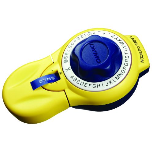 （まとめ買い）ダイモ ラベルキュティコン イエロー DM20008 00010003 〔3台セット〕 【北海道・沖縄・離島配送不可】