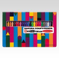 （まとめ買い）サクラクレパス クーピーペンシル24色(ソフトケース入) FY24R1 00051044 〔3個セット〕の通販は 5,868円