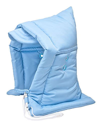 （まとめ買い）ナカバヤシ ◎防災ずきん/防炎加工/ブルー BZ-101-B 00026584 〔3個セット〕 【北海道・沖縄・離島配送不可】