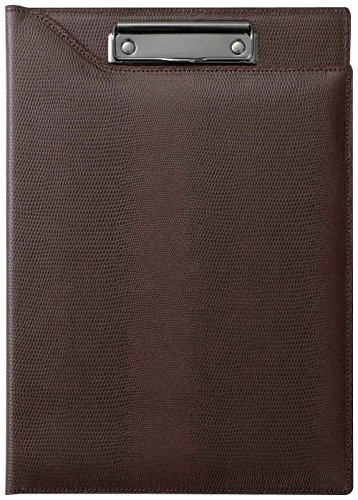 （まとめ買い）レイメイ藤井 クリップファイル A4ダークブラウン ZVF290E 00024793 〔3冊セット〕 【北海道・沖縄・離島配送不可】