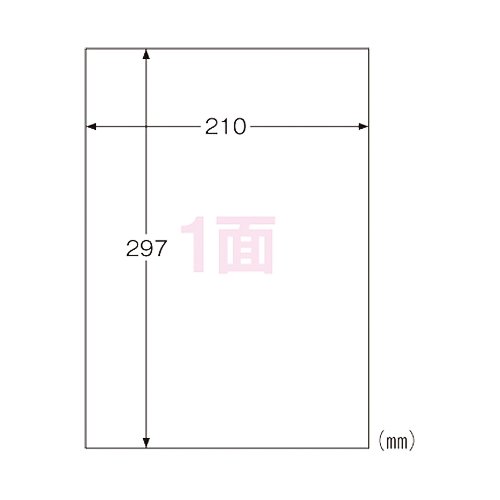 （まとめ買い）ヒサゴ 屋外用ラベル A4ノーカット KLP862 00024325 〔3冊セット〕 【北海道・沖縄・離島配送不可】