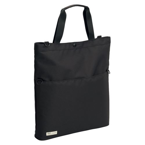 （まとめ買い）リヒトラブ キャリングトートバッグ 黒いこと A-7583-24 00024938 〔3個仕かける〕 【北海道・沖縄・離島送りとどける不可】