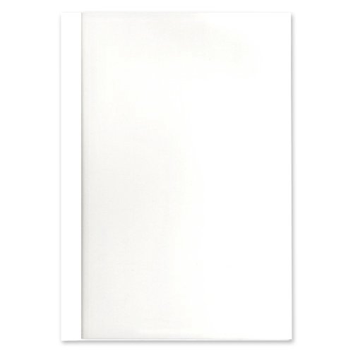 （まとめ買い）コマース とじ太くん専用カバーA4縦クリア42mm 4110013 ﾎﾜｲﾄ 00705330 〔×3〕の通販は 8,026円