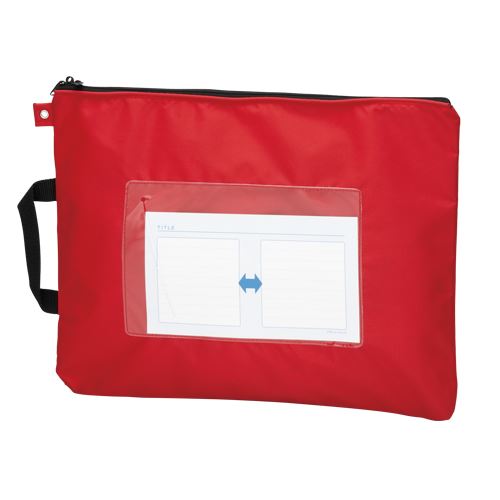 （まとめ買い）クラウン メールバッグ(取手付) CR-ME05-R 00062657 〔3枚セット〕 【北海道・沖縄・離島配送不可】の通販は 6,032円