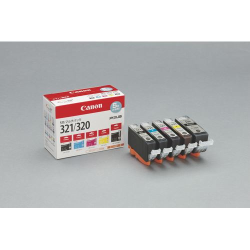 （まとめ買い）キヤノン キヤノン インクタンク 5色パック BCI-321+320/5MP 00072865 〔×3〕の通販は