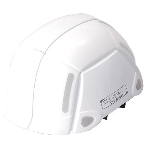 （まとめ買い）トーヨーセーフテ 防災用ヘルメットブルーム NO100 白 NO.100ﾎﾜｲﾄ 00022182 〔3個セット〕 【北海道・沖縄・離島配送不可】の通販は