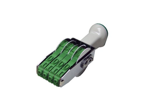 （まとめ買い）サンビー テクノタッチ回転印 欧文1号4連 TK-014 00702694 〔3個セット〕 【北海道・沖縄・離島配送不可】