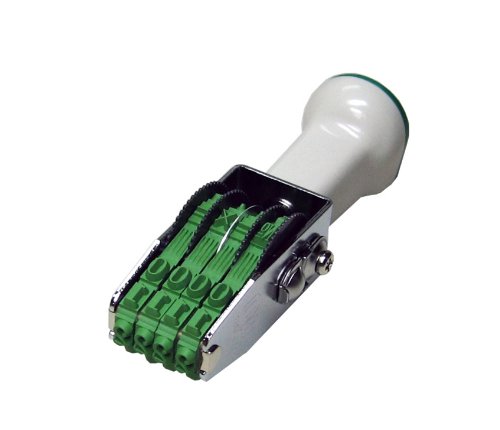 （まとめ買い）サンビー テクノタッチ回転印 欧文3号4連 TK-034 00702696 〔3個セット〕 【北海道・沖縄・離島配送不可】