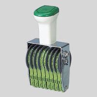 （まとめ買い）サンビー テクノタッチ回転印 欧文2号8連 TK-028 00011319 〔3個セット〕 【北海道・沖縄・離島配送不可】