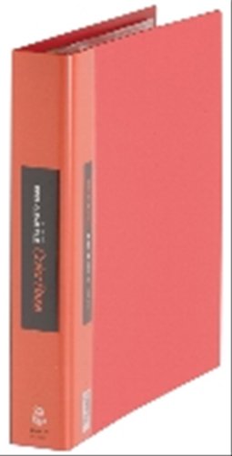 （まとめ買い）キングジム クリアーFカラーベース差替式 赤 139-3ｱｶ 00802576 〔3冊セット〕 【北海道・沖縄・離島配送不可】