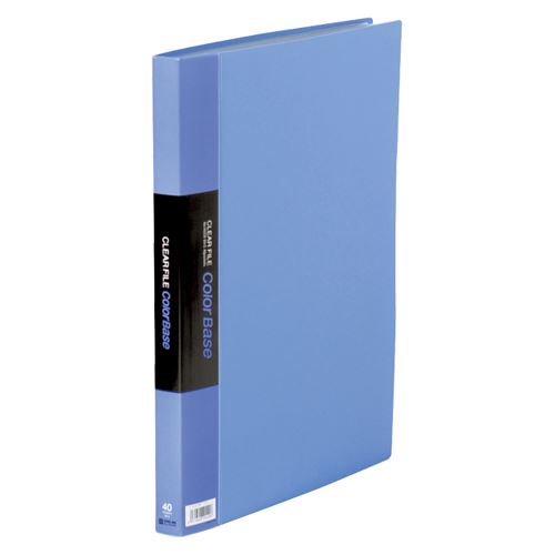 （まとめ買い）キングジム クリアーファイルカラーベースW 青 142CWｱｵ 00010691 〔3冊セット〕 【北海道・沖縄・離島配送不可】 7,238円