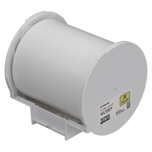 （まとめ買い）キングジム Grandテープカートリッジ・黄100 WL100Y 00009811 〔3個セット〕の通販は 14,085円