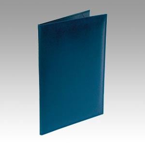 （まとめ買い）コレクト 調印・証書ホルダー紺A4判布レザー F-244-BL 00074042 〔3冊セット〕の通販は