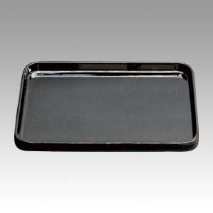 （まとめ買い）コレクト 名刺盆(切手盆・進物盆兼用) 木製 T-07 00074057 〔3個セット〕 【北海道・沖縄・離島配送不可】