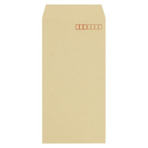 （まとめ買い）壽堂紙製品 クラフト封筒1000枚 長3〒枠付 00532 00006150 〔×3〕 【北海道・沖縄・離島配送不可】