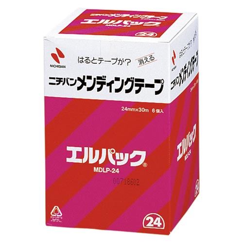 （まとめ買い）ニチバン メンディングテープ エルパック MDLP-24 00024572 〔×3〕 【北海道・沖縄・離島配送不可】