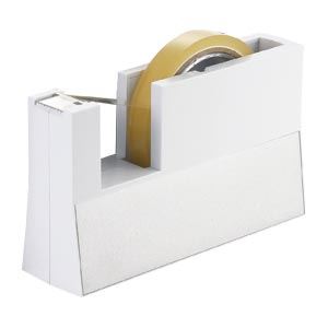 （まとめ買い）ニチバン テープカッター直線美 白 大巻用 TC-CB5 00000994 〔3個セット〕 【北海道・沖縄・離島配送不可】