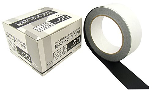 （まとめ買い）マックス 電子製本機 テープカートリッジ(2個入) TB-T36R ｸﾛ 00039770 〔×3〕の通販は