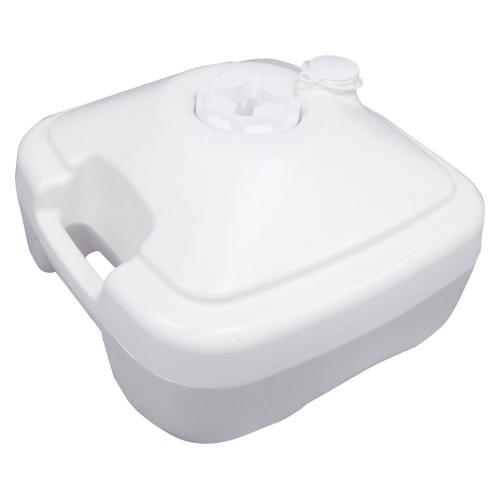 （まとめ買い）ササガワ POPのぼり用オプション ポールスタンド 注水式 40-6130 〔3台セット〕 【北海道・沖縄・離島配送不可】