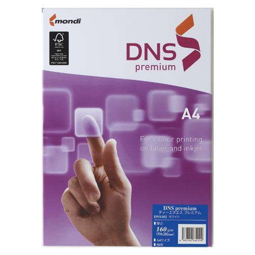 （まとめ買い）伊東屋 コピー用紙 DNS premium A4 160g/m2 250枚 DNS502 〔×3〕 【北海道・沖縄・離島配送不可】