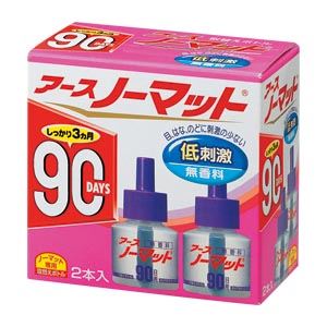 （まとめ買い）アース製薬 アースノーマット 90日用詰替 ｱｰｽﾉｰﾏｯﾄ 90ﾖｳﾂﾒｶｴ 00066409 〔3個セット〕 【北海道・沖縄・離島配送不可】