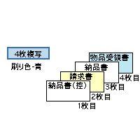 ヒサゴ ドットプリンタ帳票 納品書 4枚複写 1000セット入 SB66 【北海道・沖縄・離島配送不可】_1