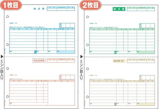 （まとめ買い）ヒサゴ プリンタ帳票 納品書 A4タテ 2面 2枚組（2枚1セット） 250セット入 GB1101 〔×3〕 【北海道・沖縄・離島配送不可】